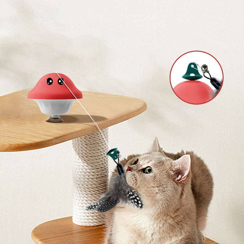 Pet Suction Cup Wand Interactive Exercise Teaser Toy
