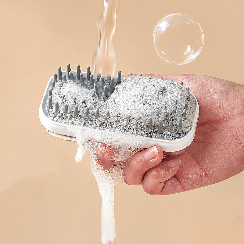 Pet Silicone Bath Massage Cleaning Brush