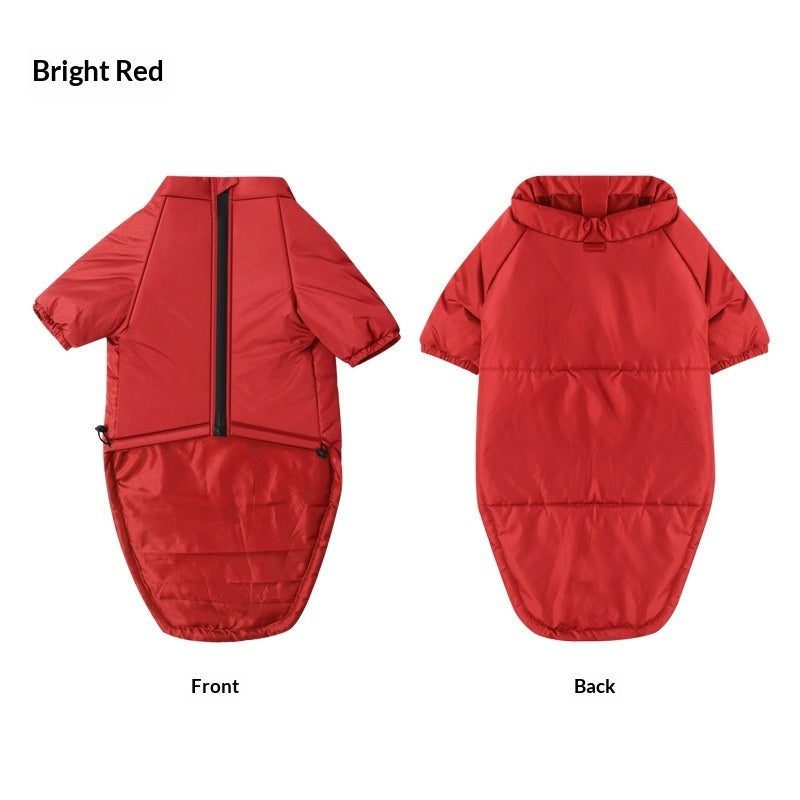 Pet Cotton Two Leg Jacket Comfortable Warm Clothing Apparel