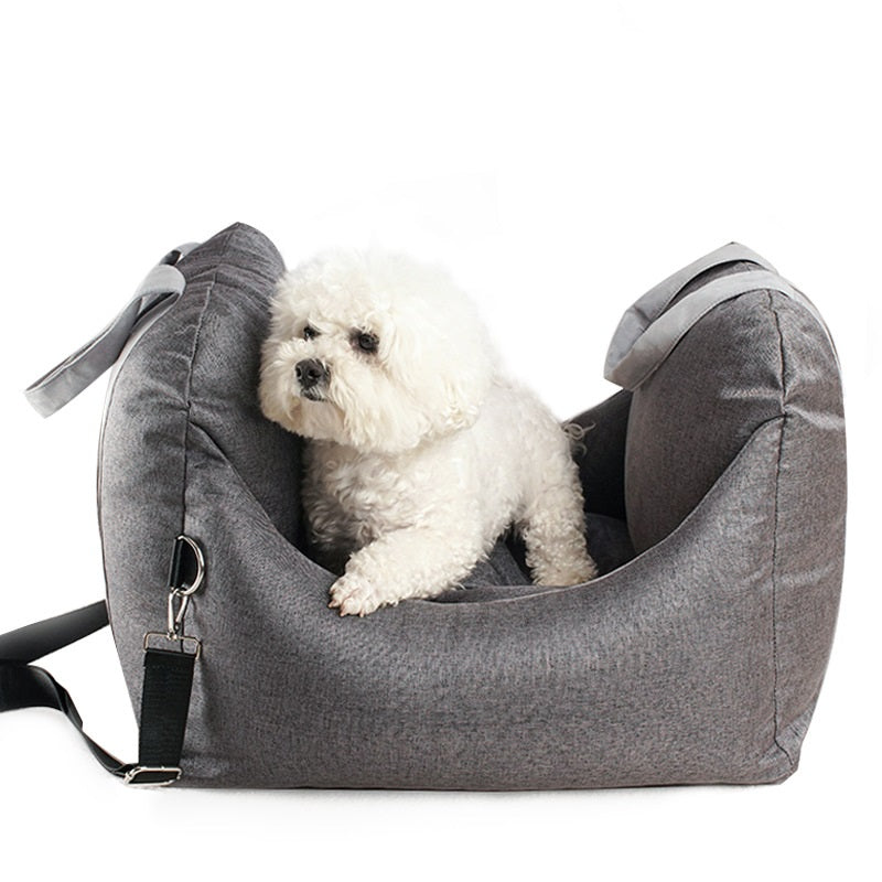 Detachable Washable Portable Pet Car Seat Carrier Bag