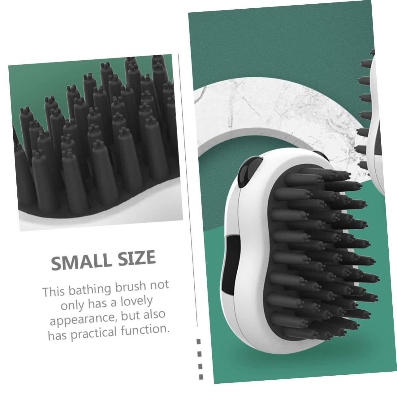 Pet Bath Grooming Hair Removal Massage Cleaning Brush Glove Tool