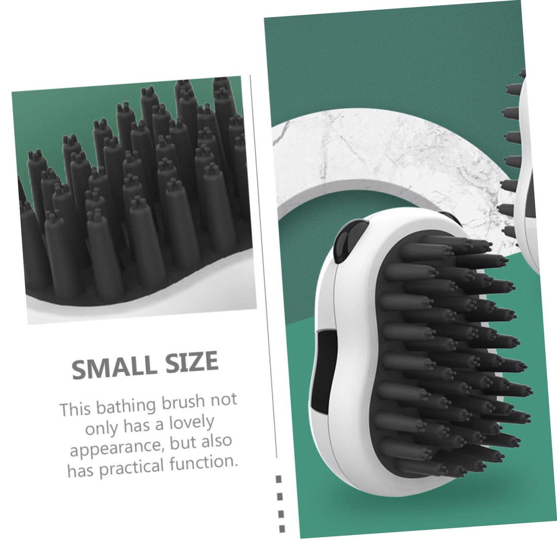 Pet Bath Grooming Hair Removal Massage Cleaning Brush Glove Tool