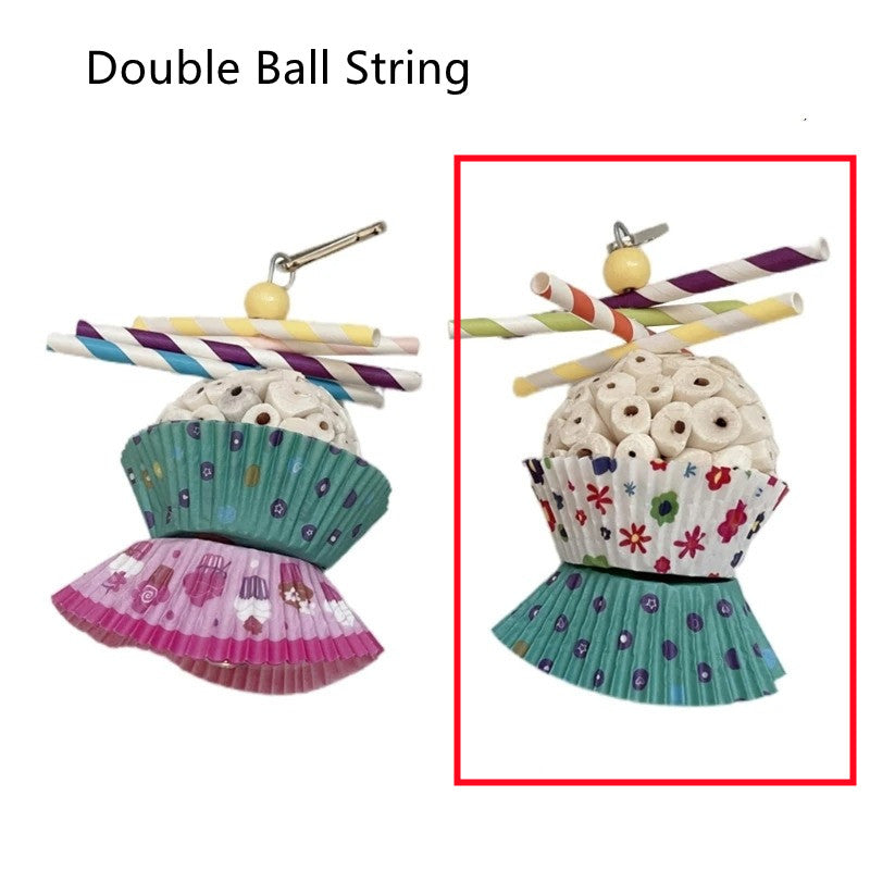 Edible Soft Ball Parrot Chew Toy