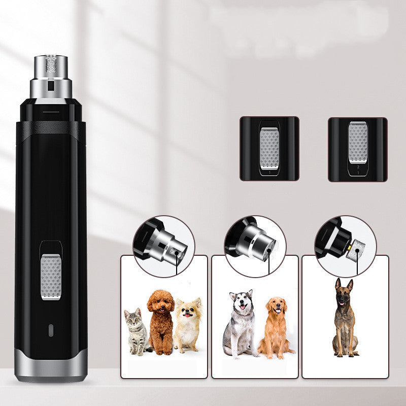 High Power Electric Automatic Pet Nail Trimmer USB Charging