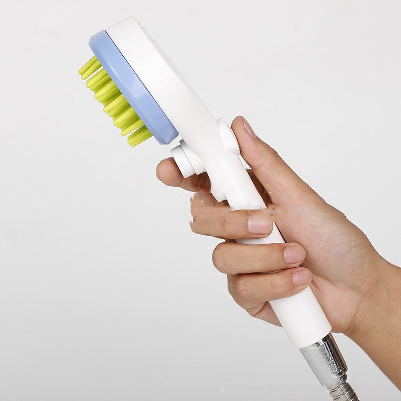 Pet Bath Massage Shower Grooming Comb Brush Cleaning Tool