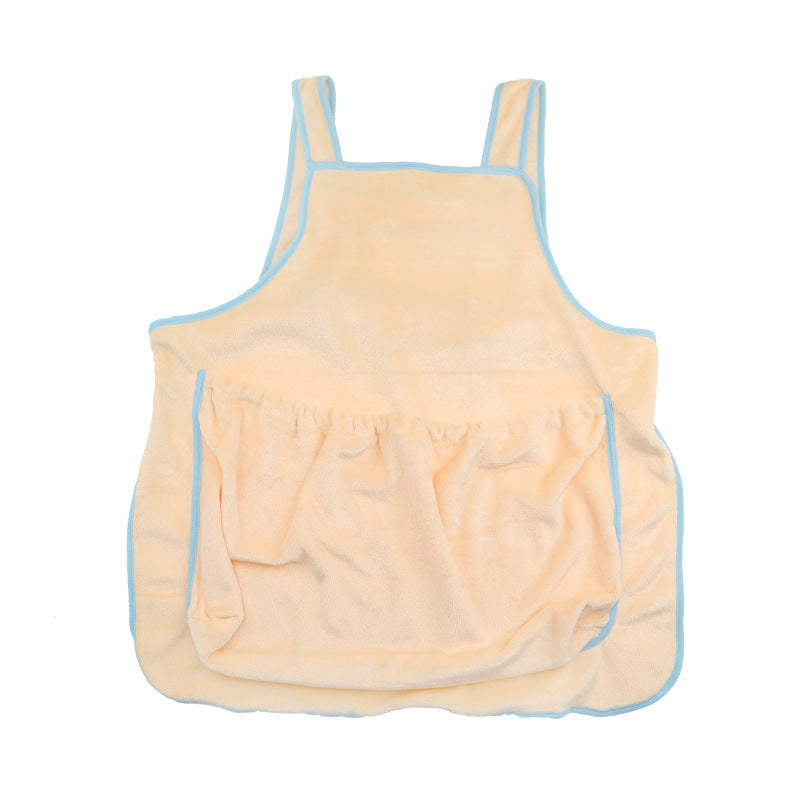 Pet Carrier Apron Hanging Chest Travel Bag Plush Sleeping Pouch