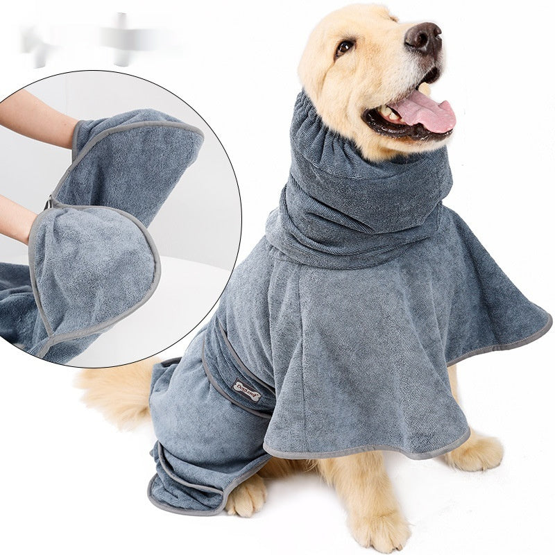 Pet Cotton Bath Towel Quick Dry Strong Absorbent Cloth
