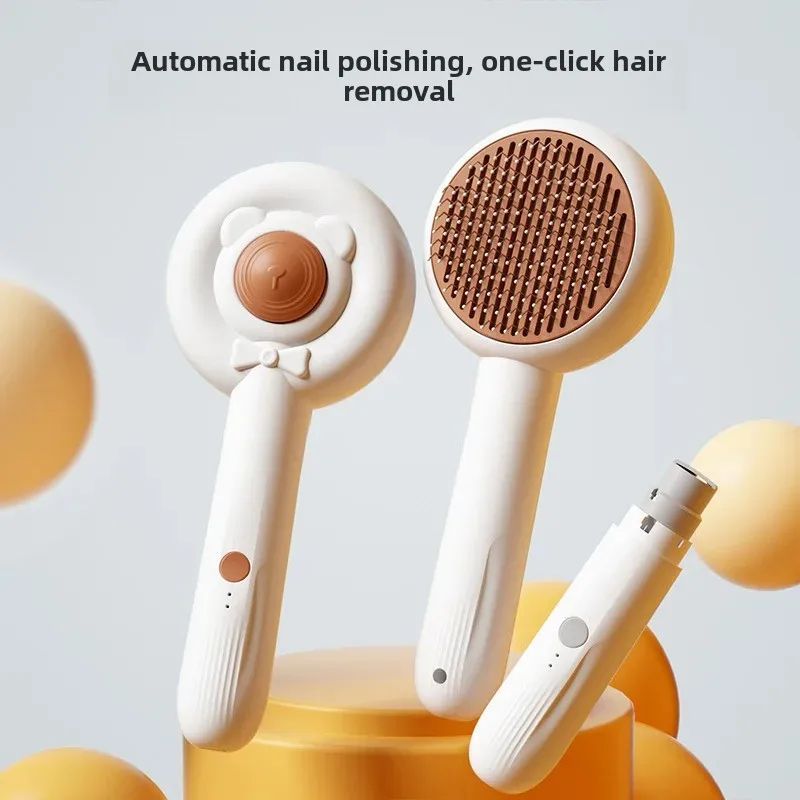Rechargeable Electric Pet Nail Trimmer Grooming Cleaning Tool