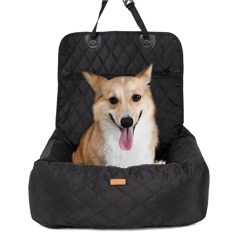 2 In 1 Foldable Pet Car Seat Bed Carrier Mattress